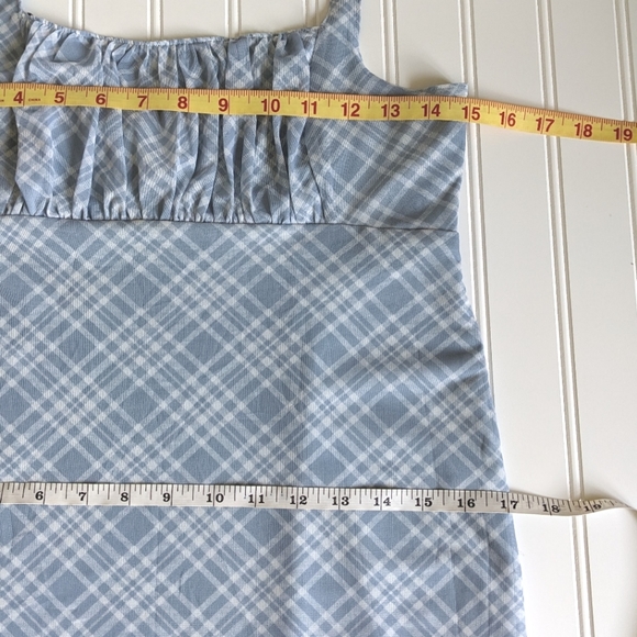 Hollister Social Tourist Y2K Mini Plaid Dress Dixie & Charli D'Amelio Collection - Picture 9 of 13